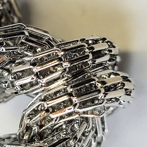 Silver Choker Necklace in a silvertone - Picture 5 of 8